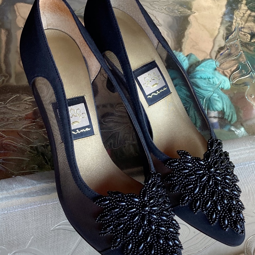 NINA Black Dress Shoes